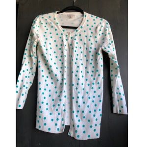Polka dot cardigan